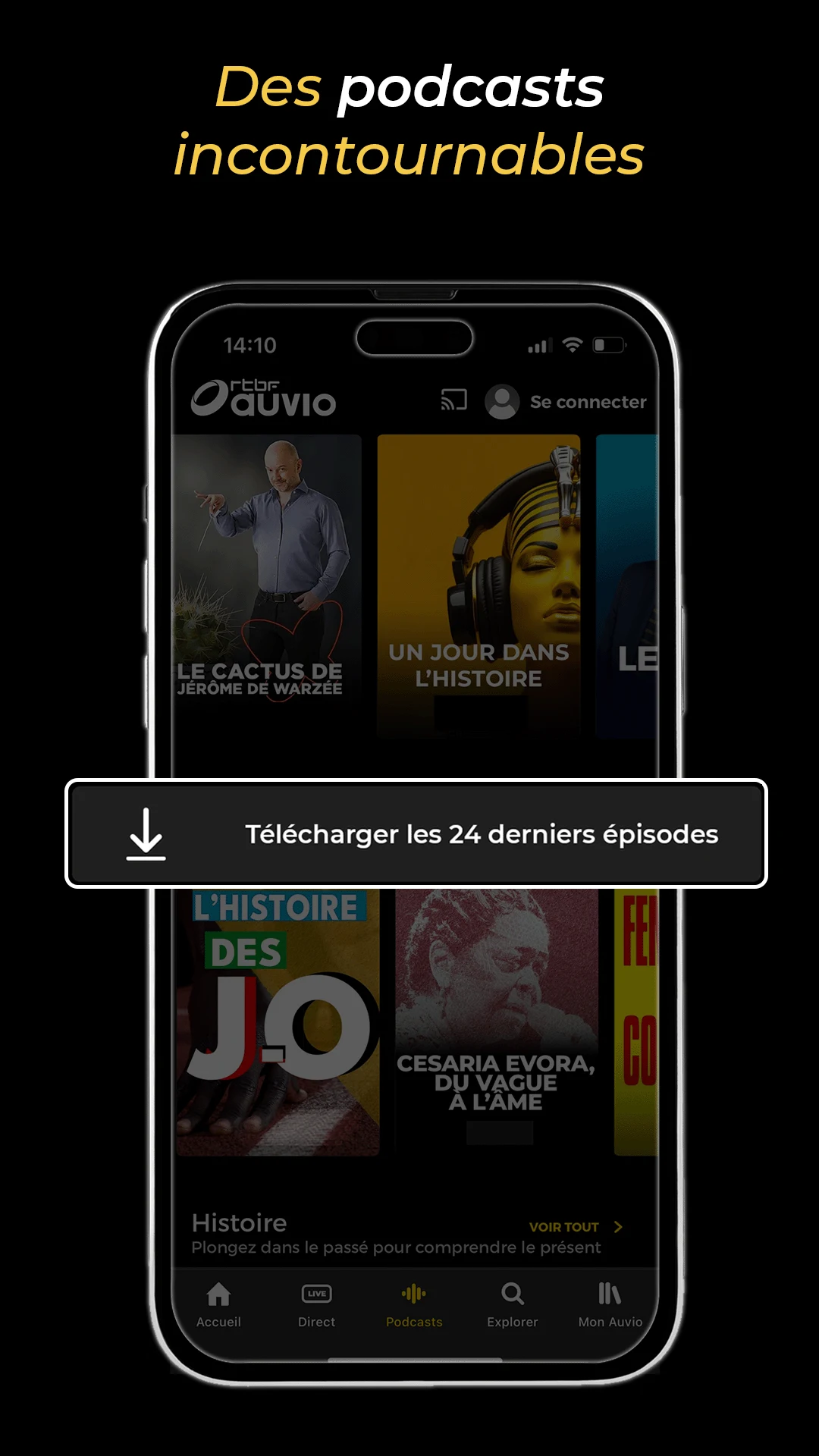RTBF Auvio : direct et replay screenshot