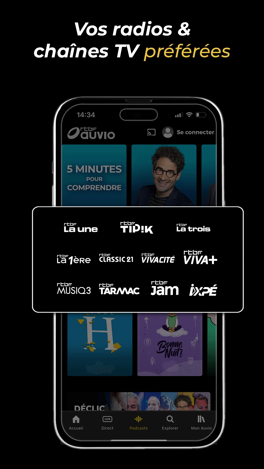 RTBF Auvio : direct et replay screenshot