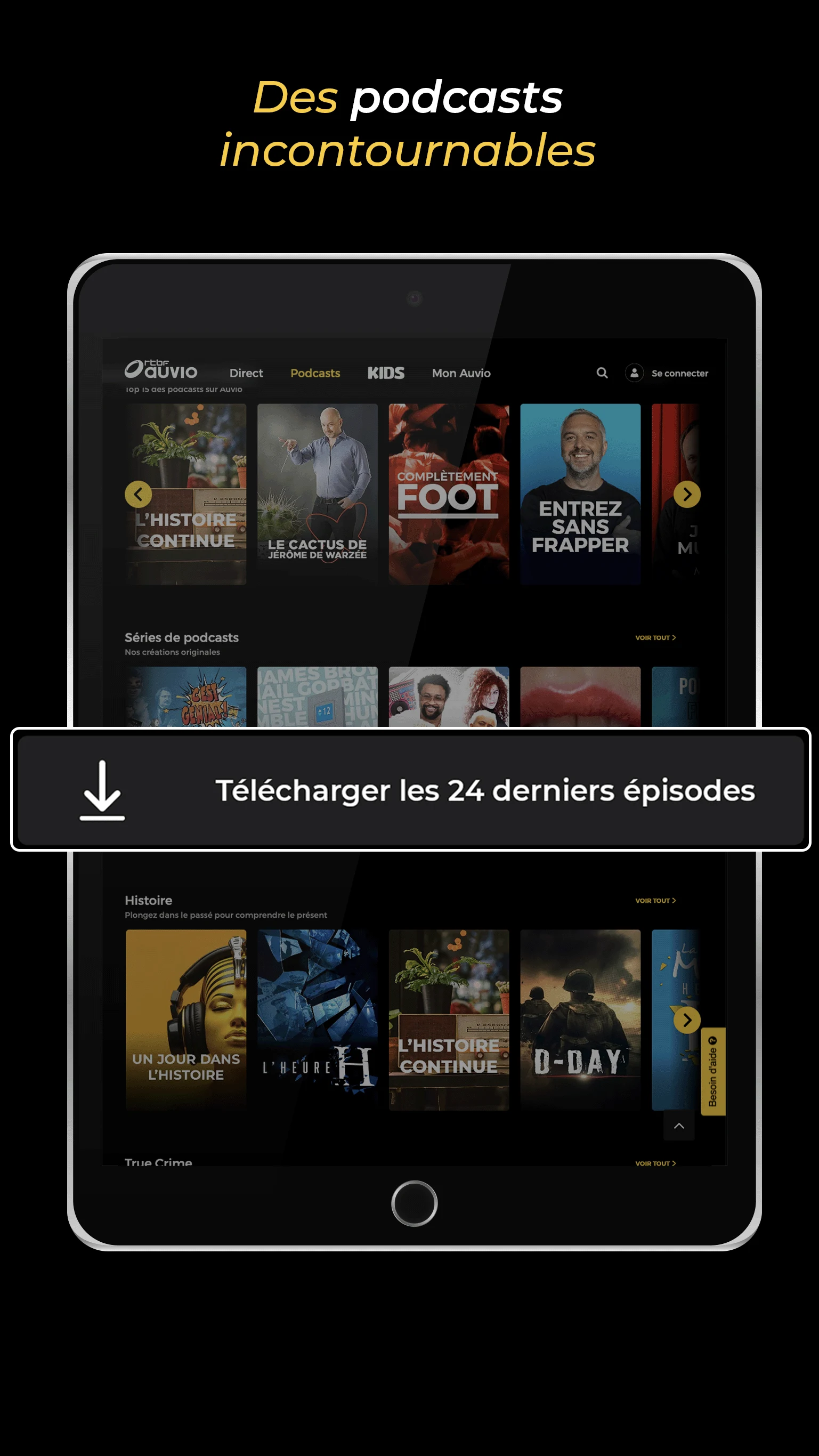 RTBF Auvio : direct et replay screenshot